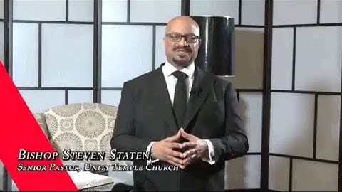 New Intro video of Pastor: Bishop Steven Staten of Unity Temple Detroit MI..