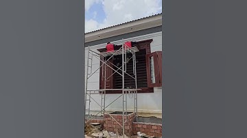 Mẫu cửa sổ thép vân gỗ đẹp 2025 #cuathepvango  #cuasothepvango #nhadep #xuhuong #xaydung