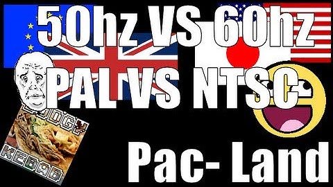 NTSC vs PAL 60hz vs 50hz - Pac Land