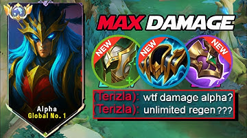 NEW UPDATE FINALLY I FOUND PERFECT BUILD FOR ALPHA 2025!! (unkillable build abuse this💀)