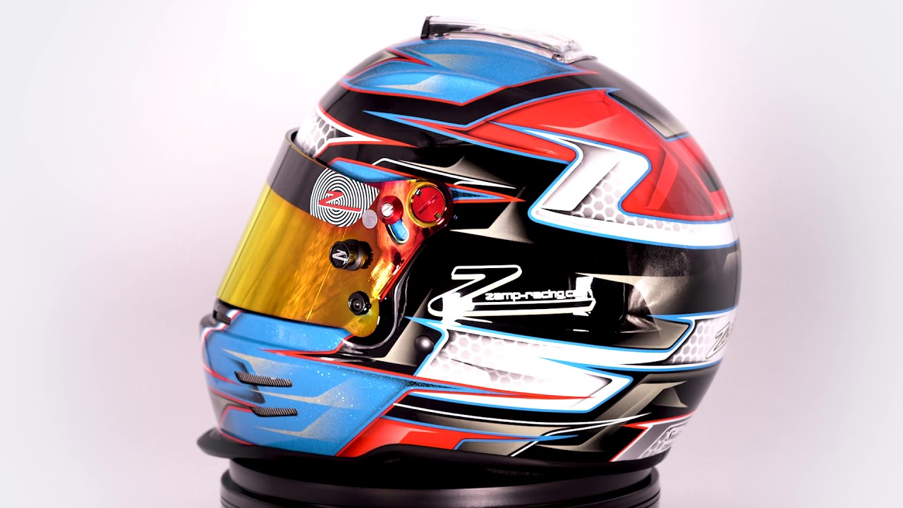 ZAMP RZ 42Y BlUE ORANGE 360 - YouTube