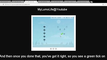 How to play - Lumosity - Lost in Migration - Brain Games