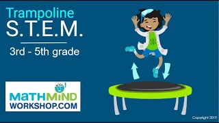 Trampoline STEM Activity for grades 3 - 5