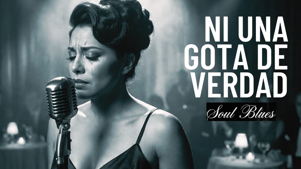 Ni una Gota de Verdad - Blues Romantico - Soul Blues en Español - Spanish Blues