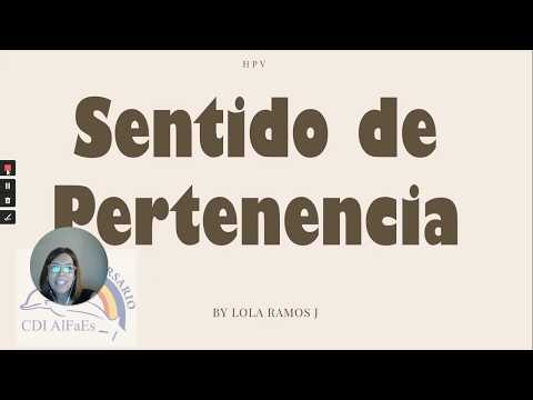 SENTIDO PERTENENCIA