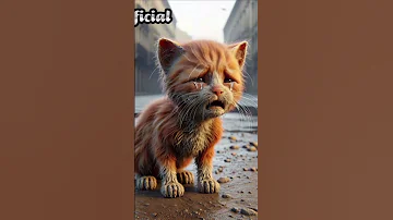 قطه حزينه من الطين Kitten تحديات بدون موسيقى مياو حزين اكسبلور قطة Cat تحدي Drawin 
