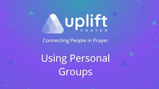 Personal Groups & How To Create Them