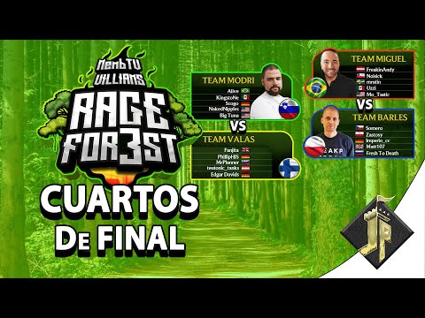 Rage Forest 3 - Modri vs Valas + Miguel vs Barles [Cuartos de Final]