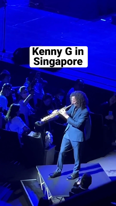 Kenny G Concert in Singapore #saxophone #sopranosaxophone #sopranosax #kennyg