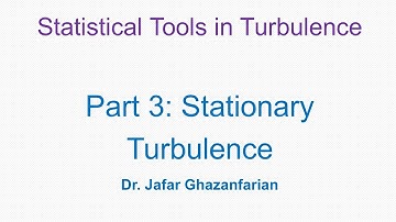 Statistical Tools in Turbulence- Part 3: Stationary Turbulence