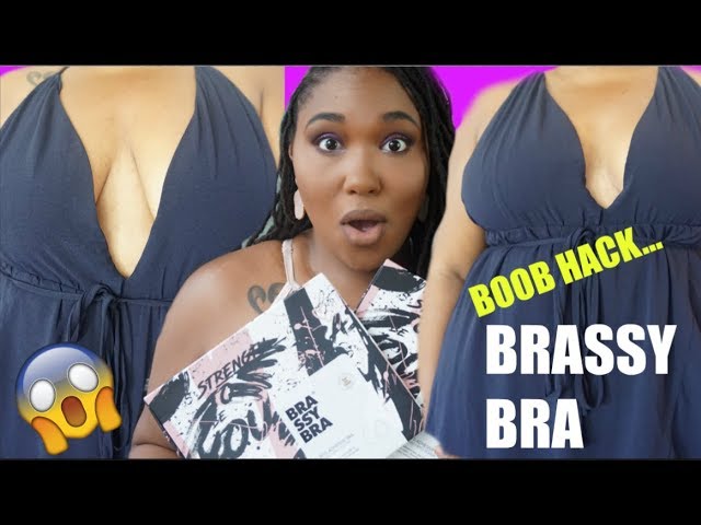 HOW TO WEAR A BRASSY BRA! I Tried a Brassy Bra & it Changed my LIFE 😱😱😱  