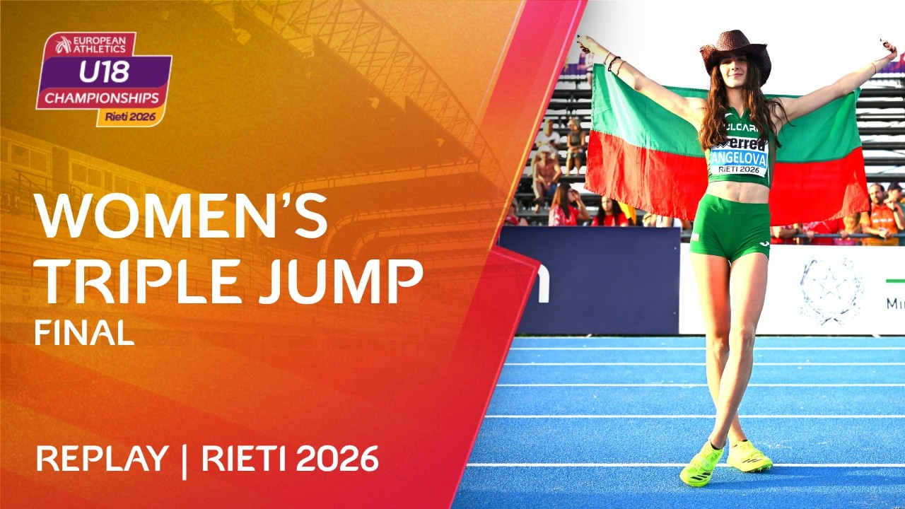 Women's Triple Jump Final Replay | U18 Championships Rieti 2026