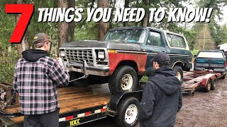 Watch This Before Doing A Vehicle Restoration! 1979 Ford Bronco 1 Year Project Overview