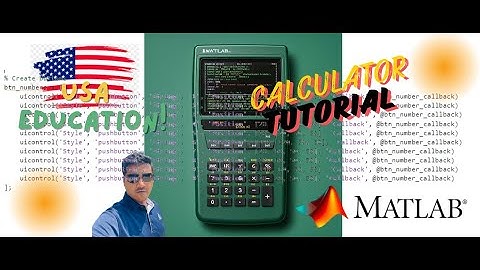 MATLAB Tutorial How to Make Calculator Simple Code in Description #matlab #education #tutorial #usa