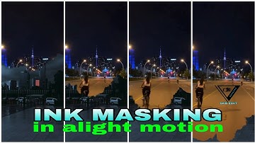 ink splash Transition in Alight motion || ink masking ||new trending alight motion edit || advance