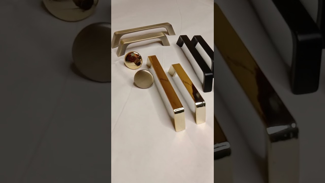 Cabinet Handle, Cabinet knob, golden, AB,