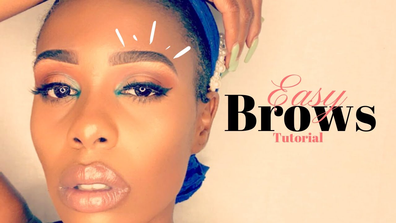 HOW TO: Easy BROWS Tutorial For Beginners w. NYX Tame & Frame Pomade