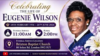Eugenie Wilson Celebration of Life 1