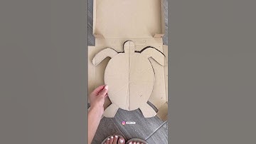 Papier-mâché Turtle 🐢 #diycrafts #tutorial #diy