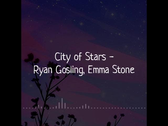 La La Land: Listen To Emma Stone and Ryan Goslings Duet 'City of Stars' –  IndieWire