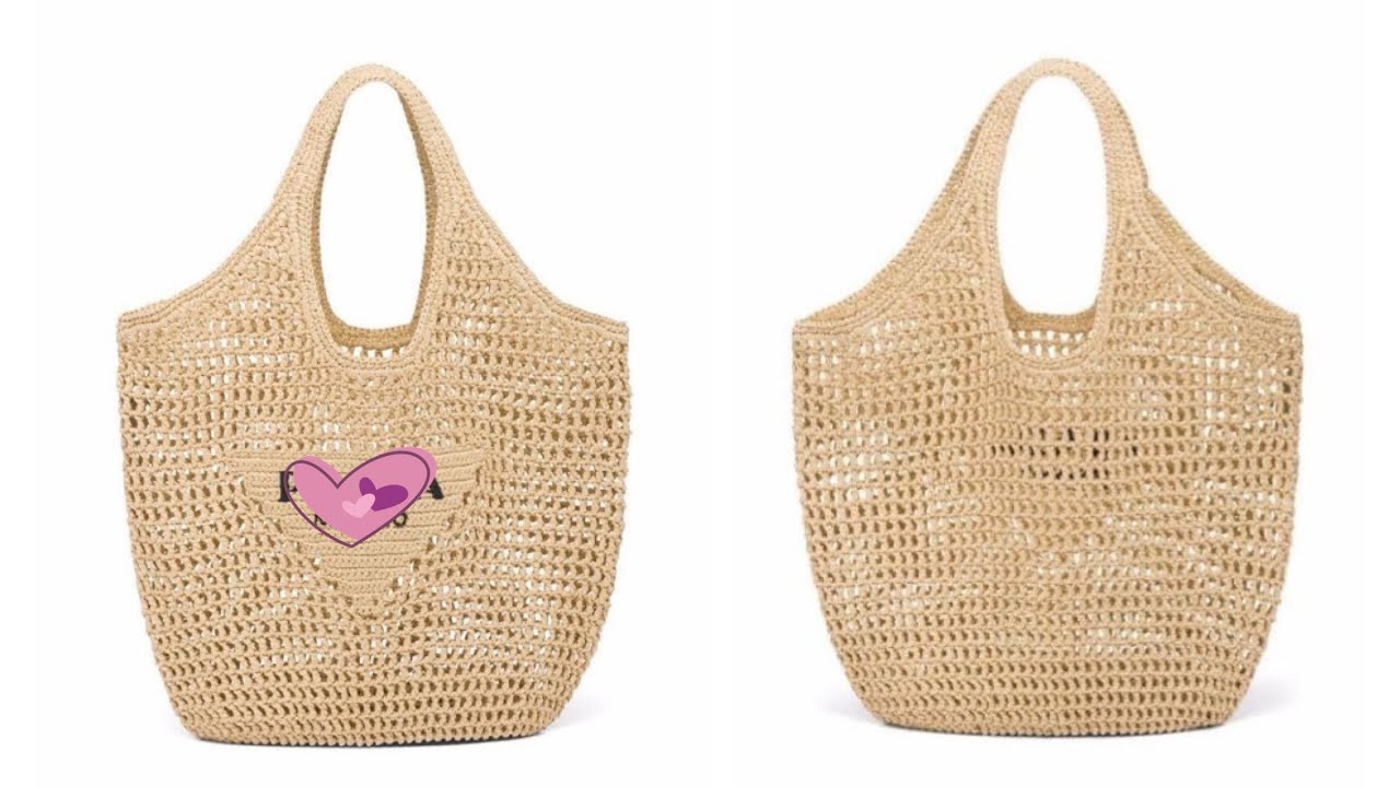 PRDA MODEL ÖRGÜ ÇANTA YAPIMI - PART 1