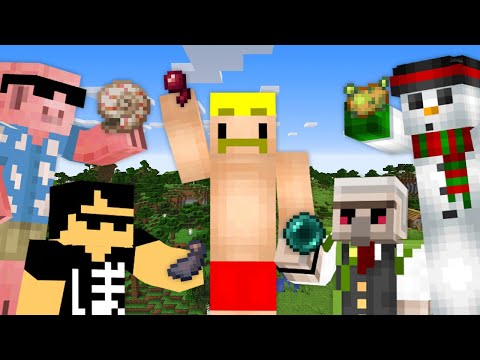 オンリーワン選手権！誰ともかぶらずアイテムを集めろ【マイクラ】