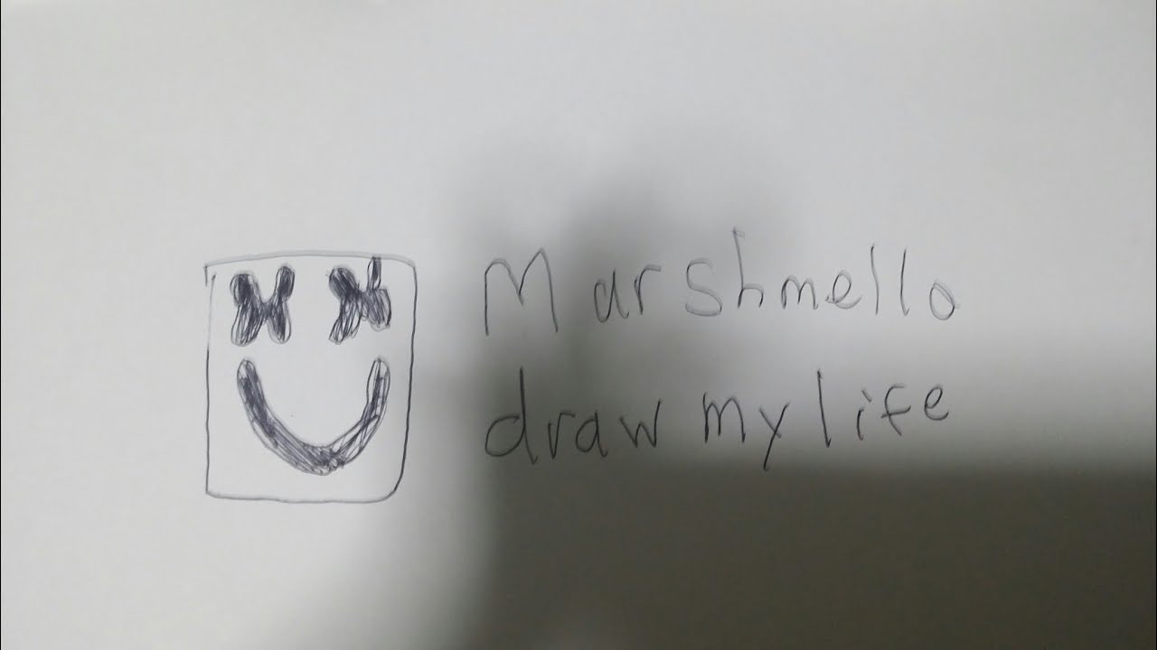 Marshmello Draw my life [ _ ] YouTube