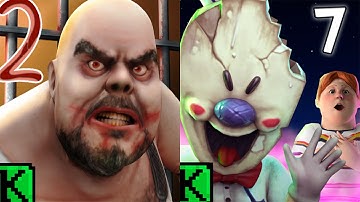 Mr. Meat 2 VS Ice Scream 7 - Android & iOS Games