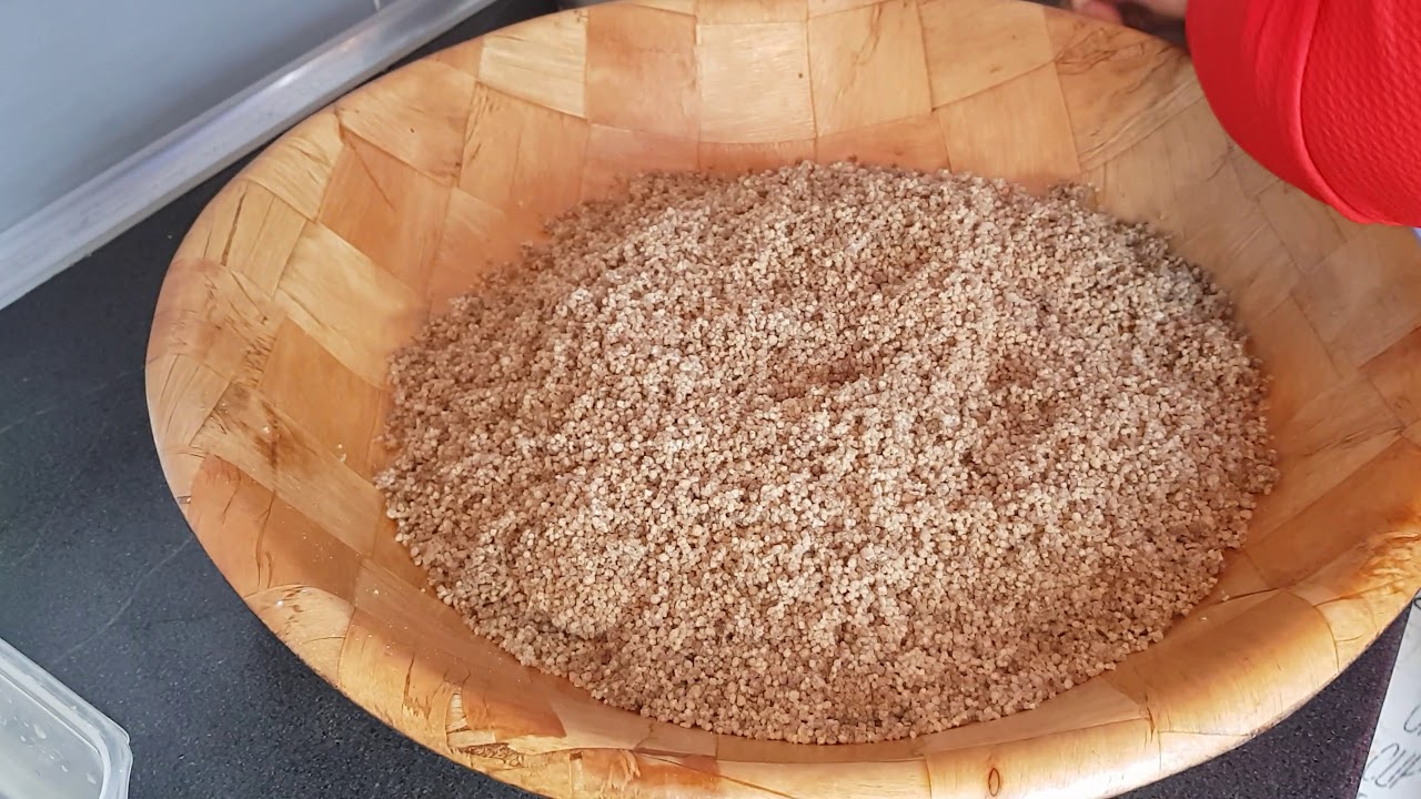 COUSCOUS AU BLÉ OUMM MOHAMED