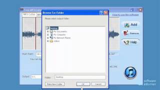 Free MP3 Cutter Joiner video tutorial screenshot 3