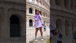 #shorts  | Milena Warthon - Visita al Coliseo Romano (Mashup Peruano)