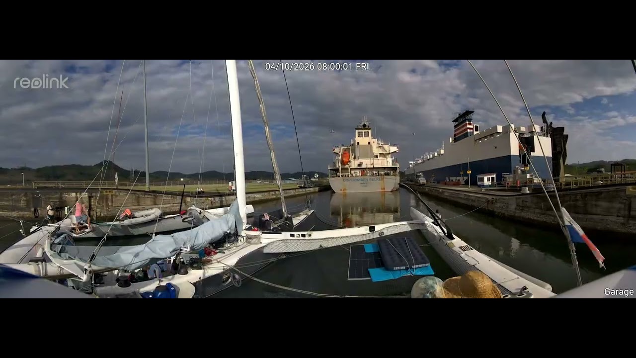 ⁣Tritium Panama Canal Crossing