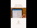 How to write tidier on #goodnotes #goodnotestemplate #goodnotestutorial