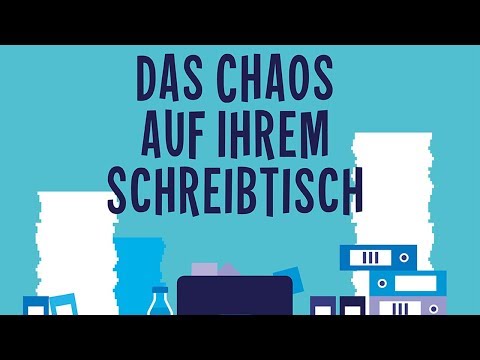 Video: So Organisieren Sie Einen Schreibtisch Für Einen Schüler A