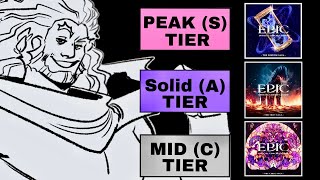 THE EPIC THE MUSICAL TIER LIST (WHAT SAGA IS THE BEST??)