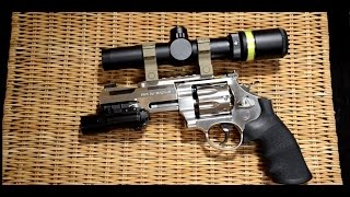 Обзор страйкбольного револьвера Tanaka Smith&Wesson M327 M&P R8 Jupiter Finish