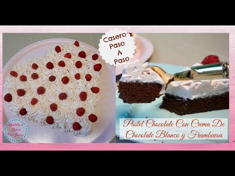 Video: Cómo Hacer Cupcake De Chocolate Con Crema De Frambuesa Americana