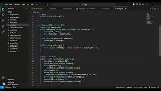 Mountain bike probelm | single inheritance | Java | OOP