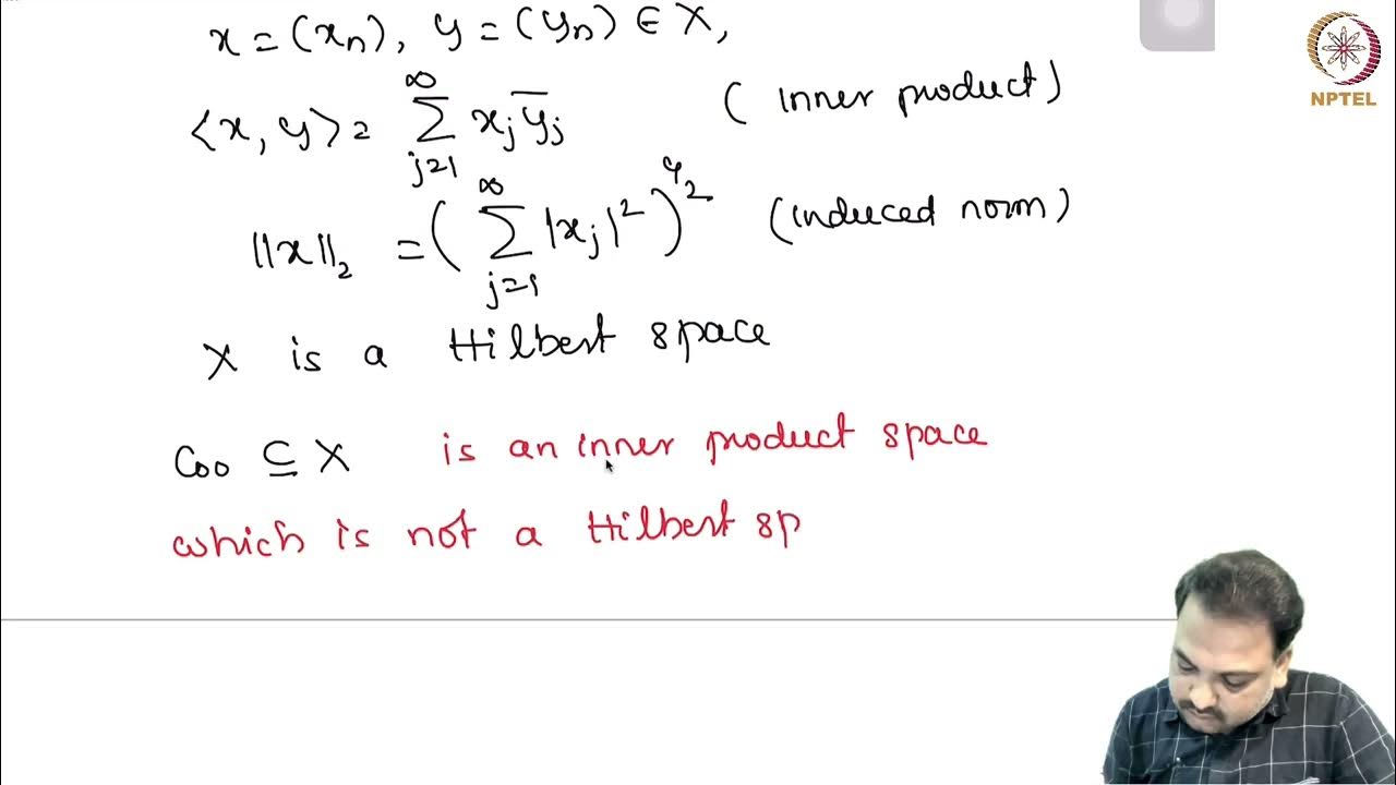 Hilbert Spaces YouTube