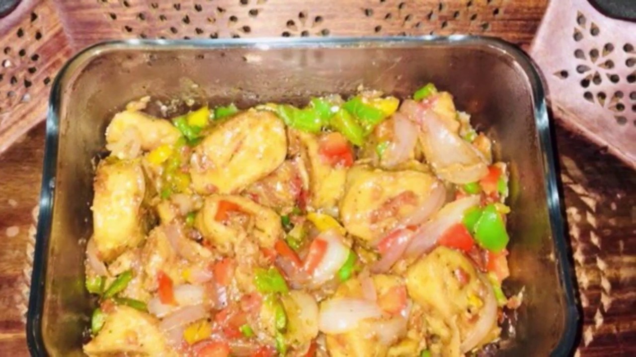 Chilli Garlic Soya Chaap