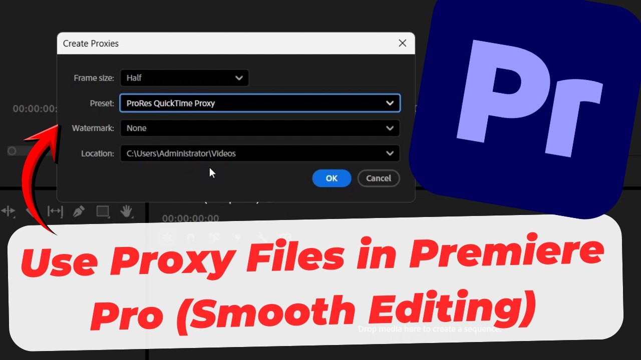 How to Use Proxy Files in Premiere Pro (Smooth Editing) - YouTube