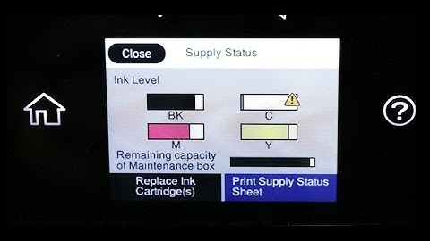 How to Check the Ink Levels on an Epson Workforce Pro WF-3820