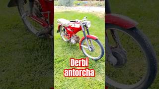 Moto clásica DERBI ANTORCHA de 60 años proyecto de restauración