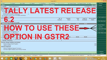 Tally Erp9 6.2 latest version | Update Your Tally | Use Gstr2 New Feature in tally release 6.2