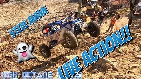 STEVE MANN IN LIVE ACTION FIRST TO CLIMB THE DTOR BOO BASH SXS BOUNTY HILL