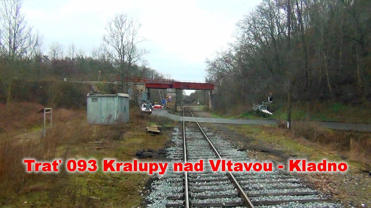Trať 093 Kralupy nad Vltavou - Kladno