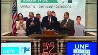 CEO Rings Bell at New York Stock Exchange | UniFirst Corporation (UNF)