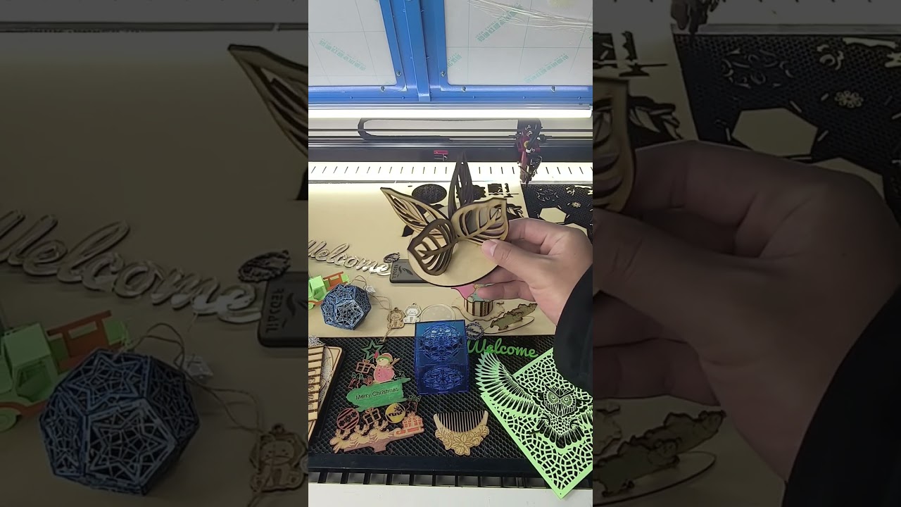 Laser Cut MDF Flower Pot Tray