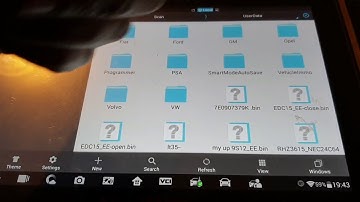 Autel IM608 IM508 How to find files, backups and chip reads