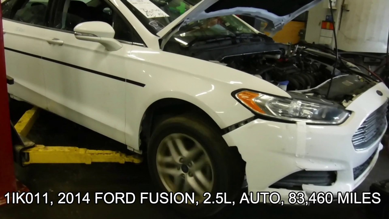 1IK011 2014 Ford Fusion engine and transmission test - YouTube